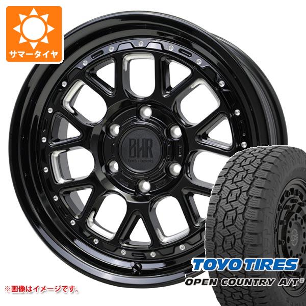 【タイヤ交換対象】ハイエース 200系用 サマータイヤ トーヨー オープンカントリー A/T3 215/70R16 100T ブラックレター バークレイハードロック ヒューロン 6.5-16 タイヤホイール4本セット｜タイヤ１番 92,675円