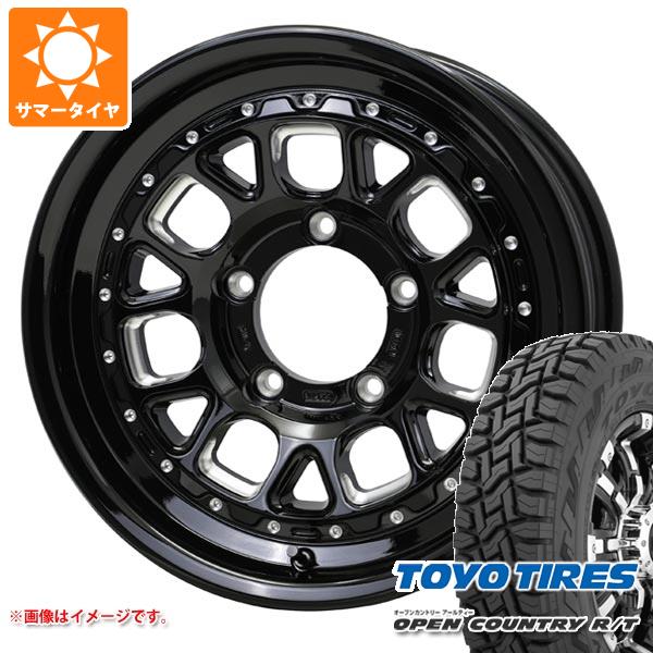 【タイヤ交換対象】5本セット スズキ ジムニーノマド JC74W用 サマータイヤ トーヨー オープンカントリー R/T 235/70R16 106Q ホワイトレター バークレイハードロック ヒューロン 6.0-16 タイヤホイール5本セット