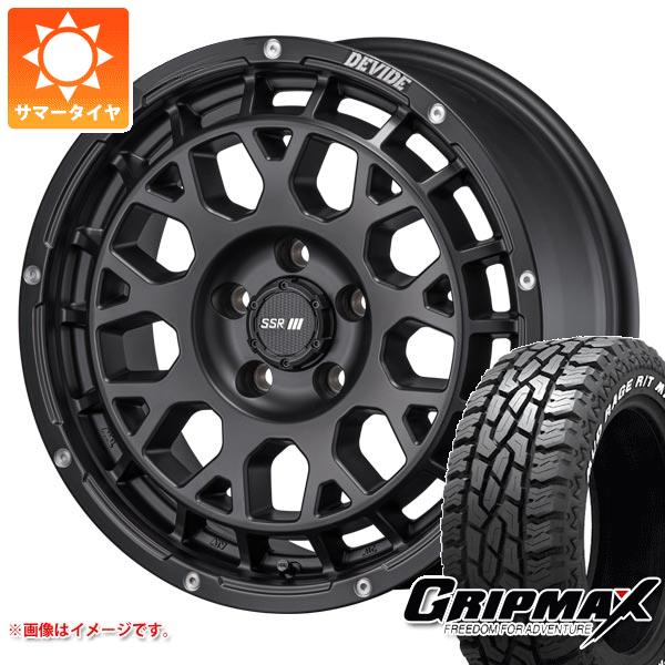 【タイヤ交換対象】CX-5 KE/KF系用 サマータイヤ グリップマックス マッドレイジ R/T MAX LT215/70R16 100/97R ホワイトレター SSR ディバイド G:M 7.0-16 タイヤホイール4本セット|タイヤ1番