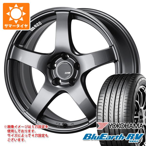 【タイヤ交換対象】サマータイヤ 215/45R17 91W XL ヨコハマ ブルーアースRV RV03 SSR GTV01 7.0-17 タイヤホイール4本セット|タイヤ1番