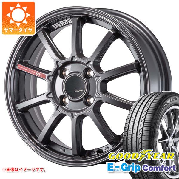 【タイヤ交換対象】サマータイヤ 165/50R15 73V グッドイヤー エフィシエントグリップコンフォート SSR GTV05 5.0-15 タイヤホイール4本セット
