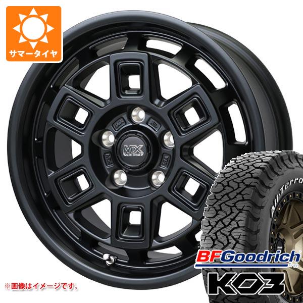 【タイヤ交換対象】RAV4 50系用 サマータイヤ BFグッドリッチ オールテレーンT/A KO3 LT265/65R17 116/113S ホワイトレター マッドクロス アイヴァー 7.0-17 タイヤホイール4本セット｜タイヤ１番