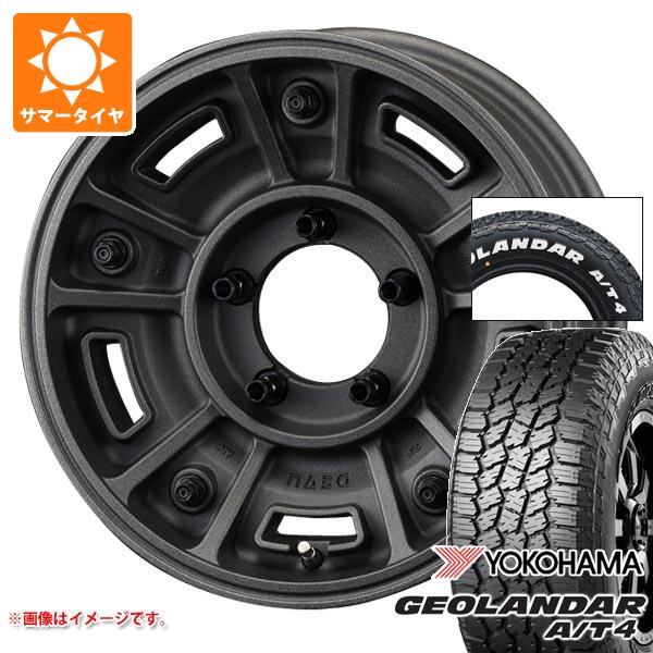 【タイヤ交換対象】スズキ ジムニーノマド JC74W用 2026年製 サマータイヤ ヨコハマ ジオランダー A/T4 G018 185/85R16 105/103N LT ホワイトレター クリムソン ディーン BJ メキシカン 6.0-16 タイヤホイール4本セット 105,380円