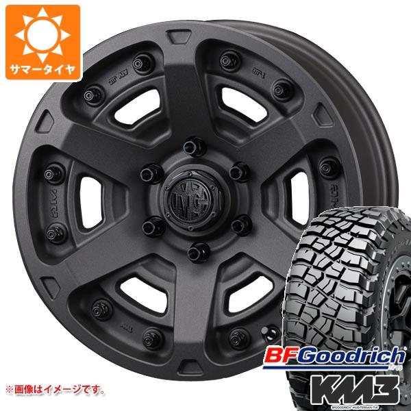 【タイヤ交換対象】トライトン LC2T用 サマータイヤ BFグッドリッチ マッドテレーンT/A KM3 LT265/65R17 120/117Q クリムソン MG アーマー FF 8.0-17 タイヤホイール4本セット