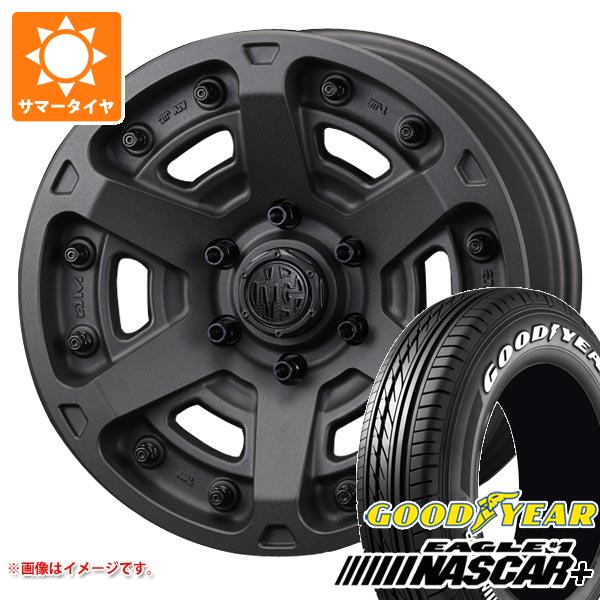 【タイヤ交換対象】ハイエース 200系用 2026年製 サマータイヤ グッドイヤー イーグル ＃1 ナスカープラス 215/60R17C 109/107R ホワイトレター クリムソン MG アーマー FF 7.0-17 タイヤホイール4本セット