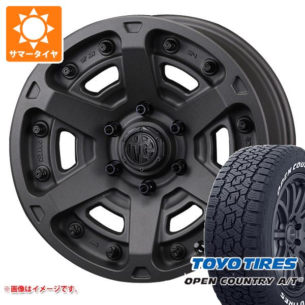 【タイヤ交換対象】トヨタ ランドクルーザー300用 2026年製 サマータイヤ トーヨー オープンカントリー A/T3 265/65R18 114H ホワイトレター クリムソン MG アーマー FF 8.0-18 タイヤホイール4本セット|タイヤ1番