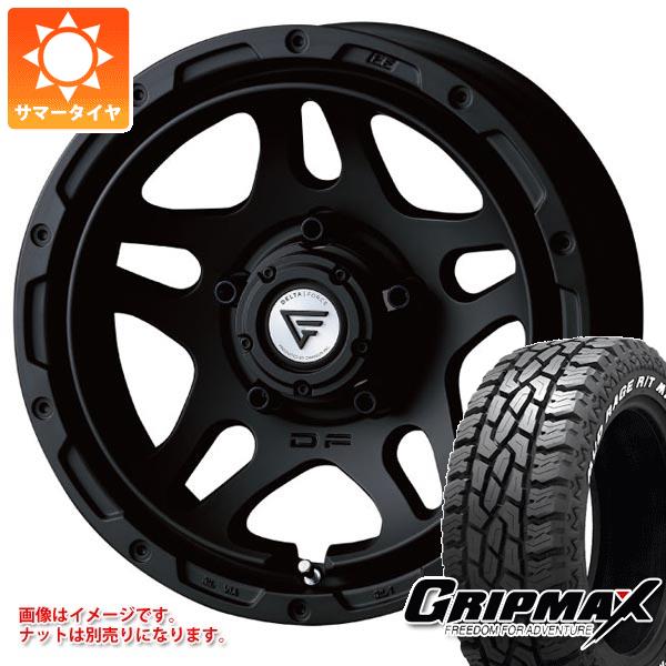 【タイヤ交換対象】5本セット ジムニーシエラ JB74W用 サマータイヤ グリップマックス マッドレイジ R/T MAX LT215/70R16 100/97R ホワイトレター デルタフォース オーバーランダー 6.0-16 タイヤホイール5本セット｜タイヤ１番