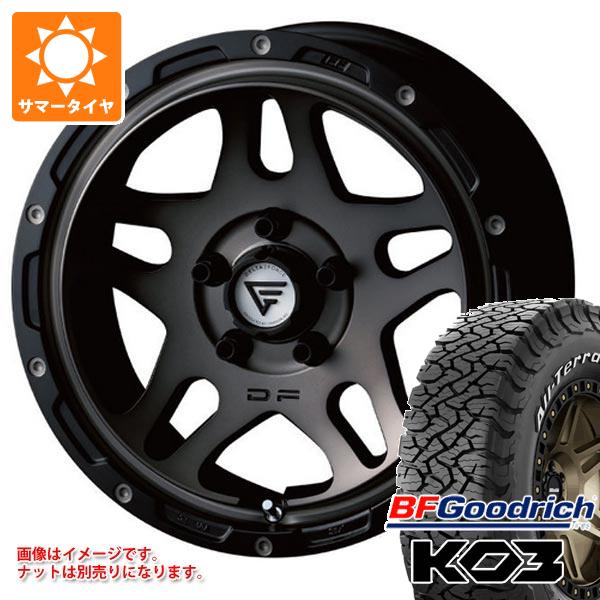 【タイヤ交換対象】5本セット スズキ ジムニーノマド JC74W用 2026年製 サマータイヤ BFグッドリッチ オールテレーンT/A KO3 LT215/70R16 100/97S ホワイトレター デルタフォース オーバーランダー 6.0-16 タイヤホイール5本セット｜タイヤ１番