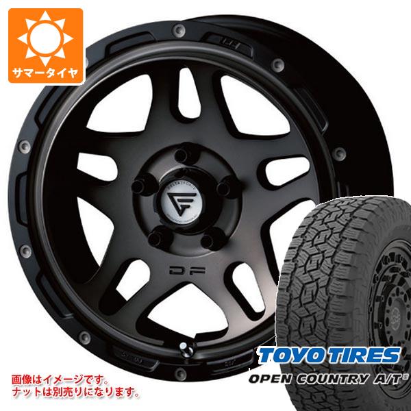 【タイヤ交換対象】スズキ ジムニーノマド JC74W用 サマータイヤ トーヨー オープンカントリー A/T3 215/70R16 100T ブラックレター デルタフォース オーバーランダー 6.0-16 タイヤホイール4本セット|タイヤ1番