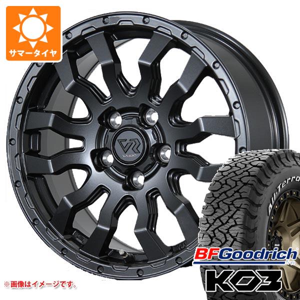 【タイヤ交換対象】2026年製 サマータイヤ 215/70R16 100/97S BFグッドリッチ オールテレーンT/A KO3 ホワイトレター ヴァブロ RR-01 7.0-16 タイヤホイール4本セット 104,775円