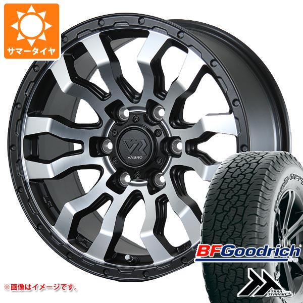 【タイヤ交換対象】ランドクルーザー300用 サマータイヤ BFグッドリッチ トレールテレーンT/A 265/65R18 114T アウトラインホワイトレター ヴァブロ RR-01 7.5-18 タイヤホイール4本セット｜タイヤ１番