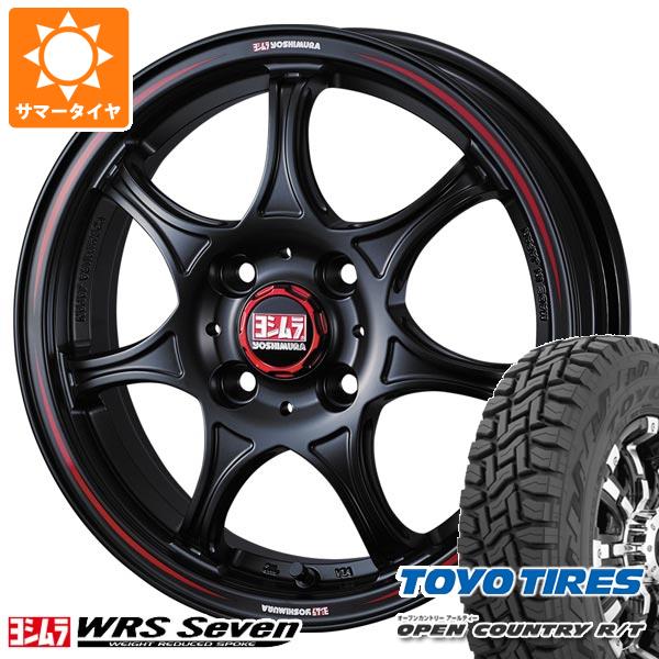 【タイヤ交換対象】ダイハツ ハイゼットカーゴ S320系用 サマータイヤ トーヨー オープンカントリー R/T 165/60R15 77Q ホワイトレター ヨシムラ WRS7 5.0-15 タイヤホイール4本セット|タイヤ1番