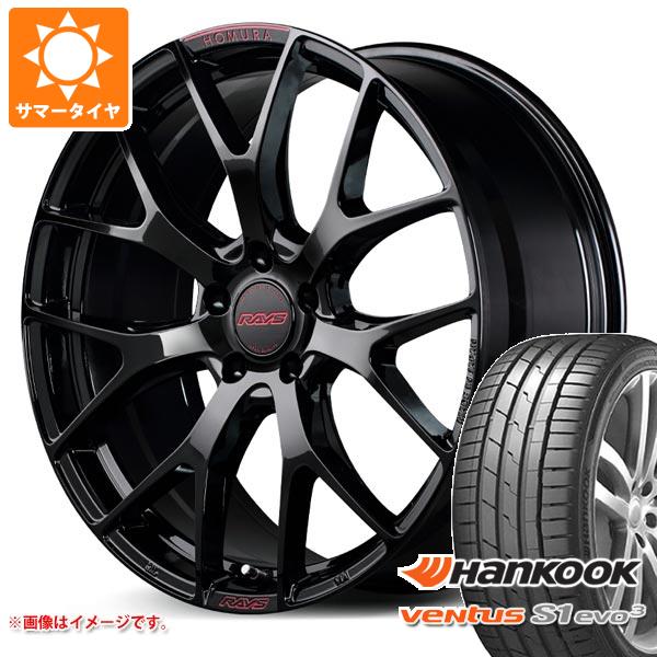 【タイヤ交換対象】サマータイヤ 245/40R19 (98Y) XL ハンコック ベンタス S1 エボ3 K127 レイズ ホムラ 2x7FT スペックM 8.0-19 タイヤホイール4本セット｜タイヤ１番