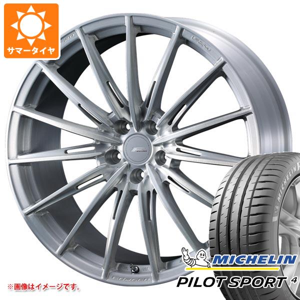 【タイヤ交換対象】サマータイヤ 235/45R18 (98Y) XL ミシュラン パイロットスポーツ4 F ゼロ FZ-4 8.0-18 タイヤホイール4本セット