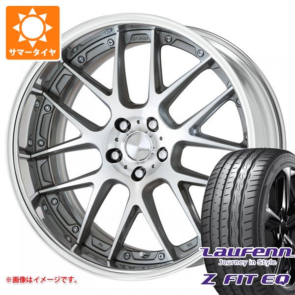 【タイヤ交換対象】サマータイヤ 245/35R19 93Y XL ラウフェン Zフィット EQ LK03 ワーク ランベック LM7 8.5-19 タイヤホイール4本セット