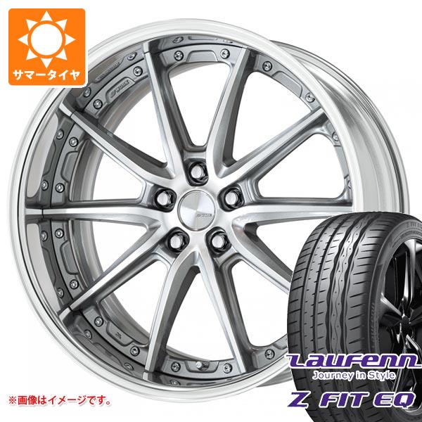 【タイヤ交換対象】サマータイヤ 245/35R19 93Y XL ラウフェン Zフィット EQ LK03 ワーク ランベック LS10 8.5-19 タイヤホイール4本セット