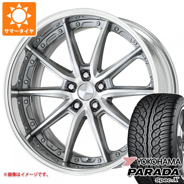【タイヤ交換対象】サマータイヤ 255/40R20 101V REINF ヨコハマ パラダ スペック-X PA02 ワーク ランベック LS10 8.5-20 タイヤホイール4本セット|タイヤ1番