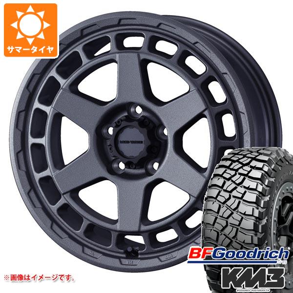 【タイヤ交換対象】RAV4 50系用 サマータイヤ BFグッドリッチ マッドテレーンT/A KM3 LT265/65R17 120/117Q マッドヴァンスX タイプS 7.0-17 タイヤホイール4本セット