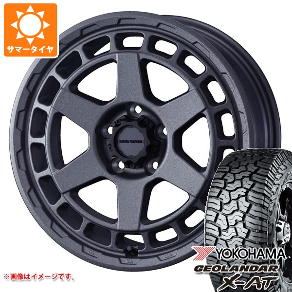 【タイヤ交換対象】デリカD5用 サマータイヤ ヨコハマ ジオランダー X-AT G016 LT245/70R16 106/103Q アウトラインホワイトレター マッドヴァンスX タイプS 7.0-16 タイヤホイール4本セット|タイヤ1番