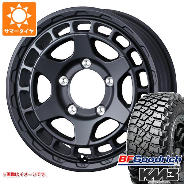 【タイヤ交換対象】スズキ ジムニーノマド JC74W用 サマータイヤ BFグッドリッチ マッドテレーンT/A KM3 LT225/75R16 115/112Q マッドヴァンスX タイプS 6.0-16 タイヤホイール4本セット 104,950円