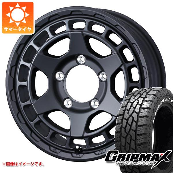 【タイヤ交換対象】5本セット ジムニーシエラ JB74W用 サマータイヤ グリップマックス マッドレイジ R/T MAX LT215/70R16 100/97R ホワイトレター マッドヴァンスX タイプS 6.0-16 タイヤホイール5本セット｜タイヤ１番