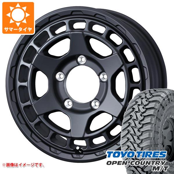 【タイヤ交換対象】5本セット スズキ ジムニーノマド JC74W用 サマータイヤ トーヨー オープンカントリー M/T LT225/75R16 103/100Q ホワイトレター マッドヴァンスX タイプS 6.0-16 タイヤホイール5本セット