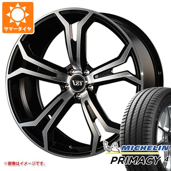 【タイヤ交換対象】ボルボ S90/V90 PB/PD系用 サマータイヤ ミシュラン プライマシー4 255/40R19 100W XL VOL ボルボ承認 VST タイプPLS フォージド タイヤホイール4本セット