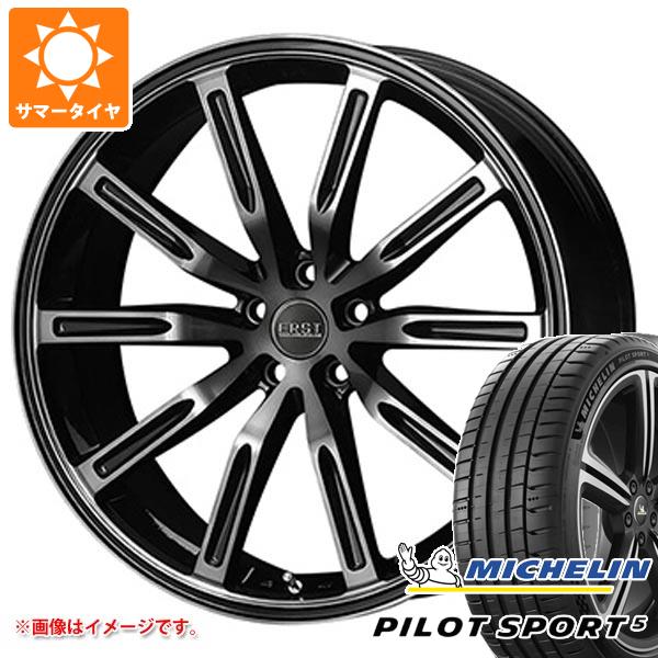 【タイヤ交換対象】ボルボ V60 ZB系用 サマータイヤ ミシュラン パイロットスポーツ5 235/40ZR19 (96Y) XL エアスト S10-R タイヤホイール4本セット|タイヤ1番