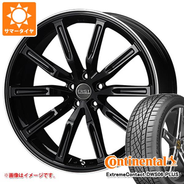 【タイヤ交換対象】ボルボ V60 ZB系用 サマータイヤ コンチネンタル エクストリームコンタクト DWS06 プラス 235/40ZR19 96W XL エアスト S10-R タイヤホイール4本セット