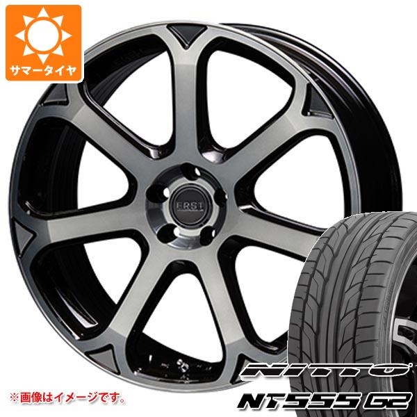 【タイヤ交換対象】ボルボ S90/V90 PB/PD系用 サマータイヤ ニットー NT555 G2 245/40R20 99Y XL エアスト S7-R2 タイヤホイール4本セット