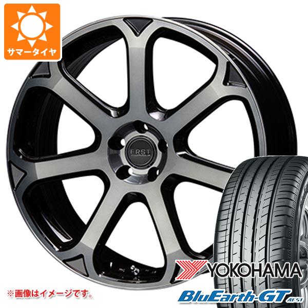 【タイヤ交換対象】ボルボ V60 ZB系用 サマータイヤ ヨコハマ ブルーアースGT AE51 235/40R19 96W XL エアスト S7-R2 タイヤホイール4本セット