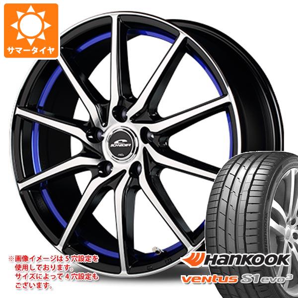 【タイヤ交換対象】サマータイヤ 225/50R18 99Y XL ハンコック ベンタス S1 エボ3 K127 MID ホイールズ RX810 7.0-18 タイヤホイール4本セット