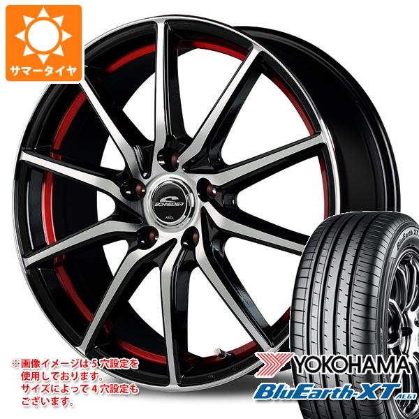 【タイヤ交換対象】サマータイヤ 215/60R17 96H ヨコハマ ブルーアースXT AE61 MID ホイールズ RX810 7.0-17 タイヤホイール4本セット
