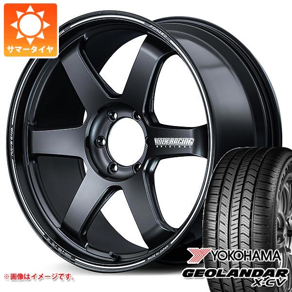 【タイヤ交換対象】ランドクルーザー プラド 150系用 サマータイヤ ヨコハマ ジオランダー X-CV G057 265/40R22 106W XL レイズ ボルクレーシング TE37 ウルトラ X 9.0-22 タイヤホイール4本セット