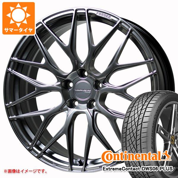 【タイヤ交換対象】サマータイヤ 245/45R20 103Y XL コンチネンタル エクストリームコンタクト DWS06 プラス トラフィックスター フォージド TSF-01 8.5-20 タイヤホイール4本セット｜タイヤ１番