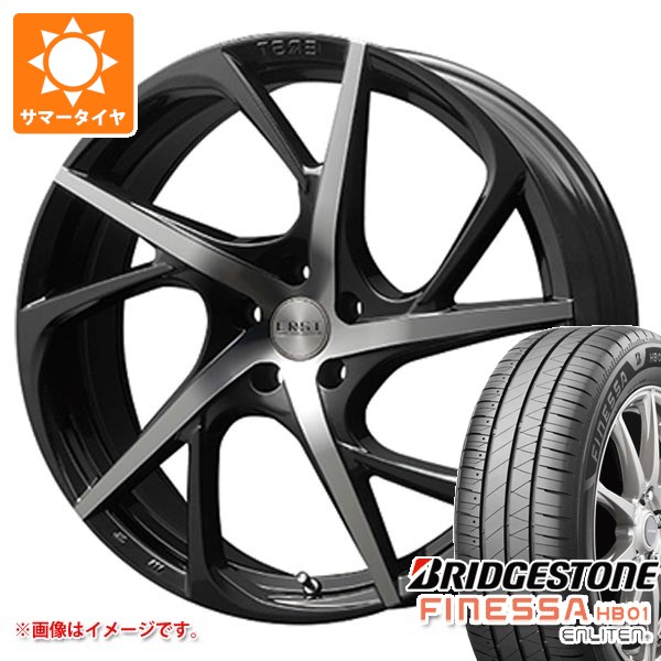 【タイヤ交換対象】ボルボ S90/V90 PB/PD系用 サマータイヤ ブリヂストン フィネッサ HB01 245/45R18 100W XL エアスト VS5-R タイヤホイール4本セット｜タイヤ１番
