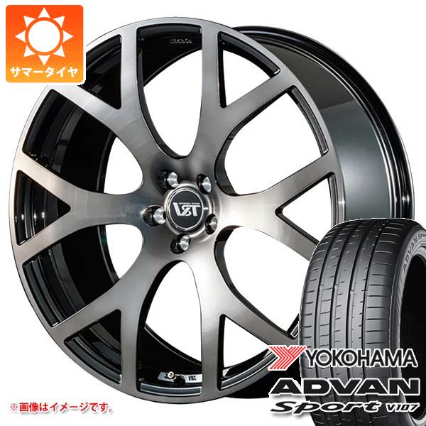 【タイヤ交換対象】ボルボ S60/V60 ZB系用 サマータイヤ ヨコハマ アドバンスポーツV107 235/40ZR19 (92Y) V107A VST タイプR6 フォージド タイヤホイール4本セット