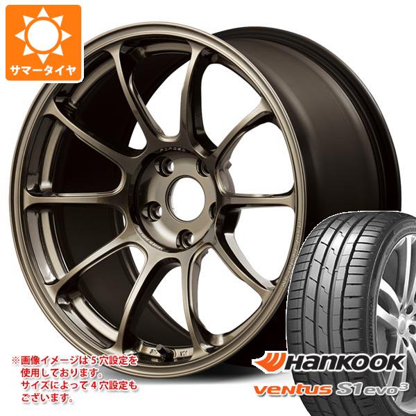 【タイヤ交換対象】サマータイヤ 235/45R18 98Y XL ハンコック ベンタス S1 エボ3 K127 レイズ ボルクレーシング ZE40 8.0-18 タイヤホイール4本セット