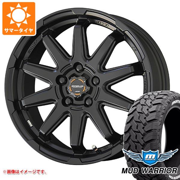【タイヤ交換対象】サマータイヤ 215/70R16 107/105Q モンスタ マッドウォーリアー ホワイトレター サーキュラー C10S 6.5-16 タイヤホイール4本セット