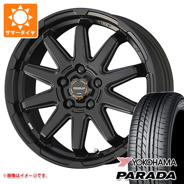【タイヤ交換対象】2026年製 サマータイヤ 165/55R14 95/93N ヨコハマ パラダ PA03 ブラックレター サーキュラー C10S 4.5-14 タイヤホイール4本セット