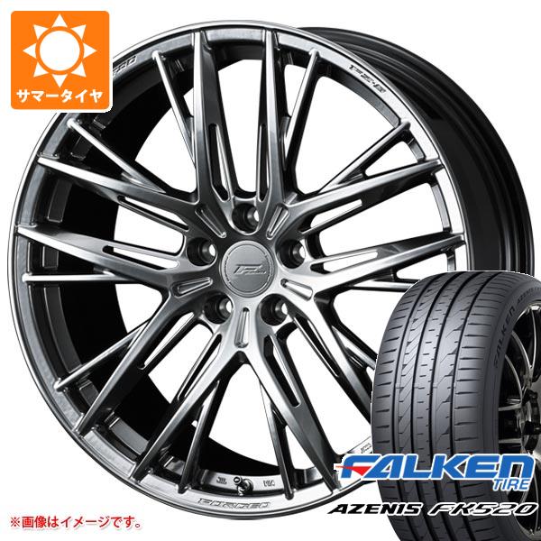 【タイヤ交換対象】サマータイヤ 225/55R18 102W XL ファルケン アゼニス FK520L F ゼロ FZ-5 8.0-18 タイヤホイール4本セット|タイヤ1番