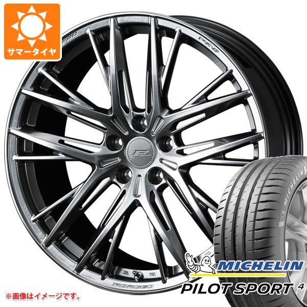 【タイヤ交換対象】サマータイヤ 235/45R18 (98Y) XL ミシュラン パイロットスポーツ4 F ゼロ FZ-5 8.0-18 タイヤホイール4本セット