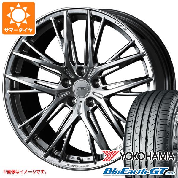 【タイヤ交換対象】サマータイヤ 225/40R18 92W XL ヨコハマ ブルーアースGT AE51 F ゼロ FZ-5 8.0-18 タイヤホイール4本セット