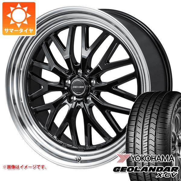 【タイヤ交換対象】サマータイヤ 265/40R22 106W XL ヨコハマ ジオランダー X-CV G057 モンツァジャパン ジェクシス GM210 9.0-22 タイヤホイール4本セット