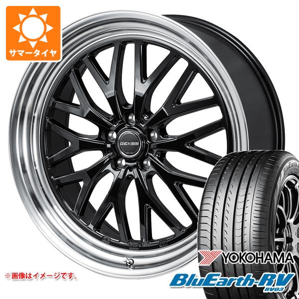 【タイヤ交換対象】2026年製 サマータイヤ 225/50R18 95V ヨコハマ ブルーアースRV RV03 モンツァジャパン ジェクシス GM210 7.5-18 タイヤホイール4本セット