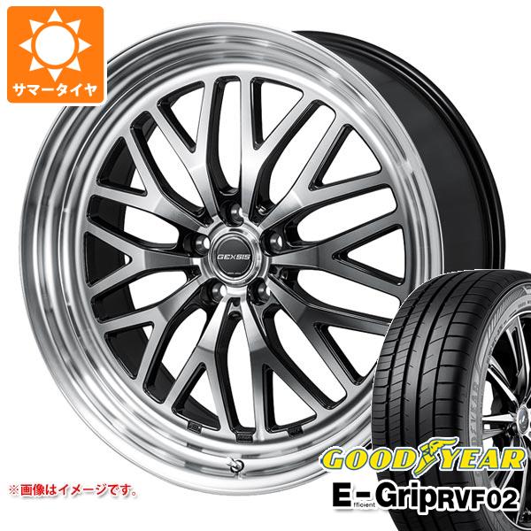 【タイヤ交換対象】サマータイヤ 225/40R19 93W XL グッドイヤー エフィシエントグリップ RVF02 モンツァジャパン ジェクシス GM210 8.0-19 タイヤホイール4本セット｜タイヤ１番