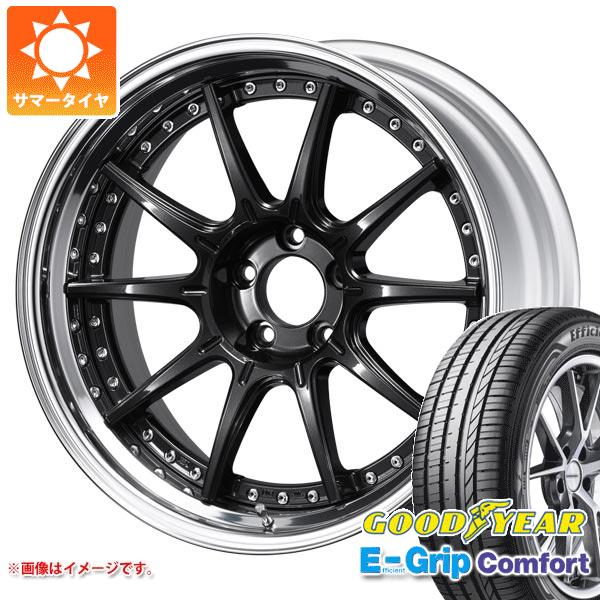 【タイヤ交換対象】サマータイヤ 235/35R19 91W XL グッドイヤー エフィシエントグリップコンフォート SSR GTX01 RS 8.0-19 タイヤホイール4本セット