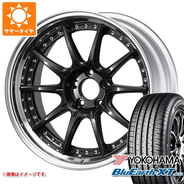 【タイヤ交換対象】サマータイヤ 225/50R18 95V ヨコハマ ブルーアースXT AE61 SSR GTX01 RS 7.5-18 タイヤホイール4本セット