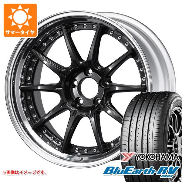 【タイヤ交換対象】サマータイヤ 225/40R19 93W XL ヨコハマ ブルーアースRV RV03 SSR GTX01 RS 8.0-19 タイヤホイール4本セット