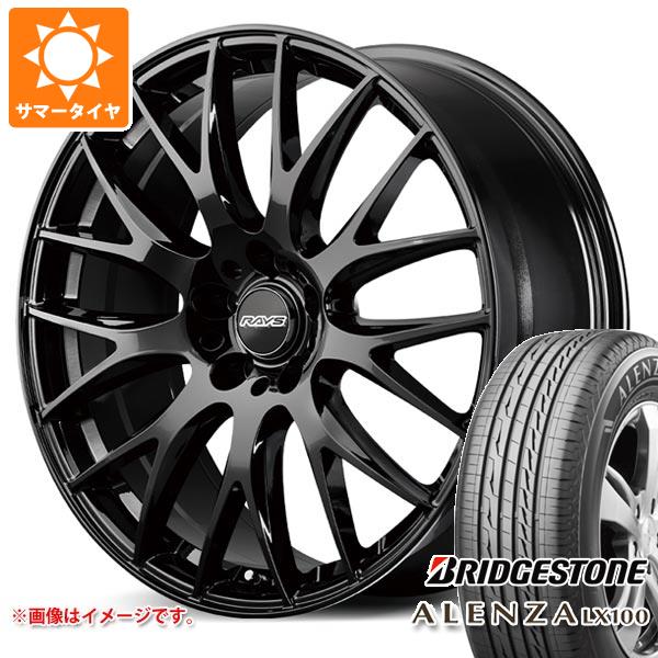 【タイヤ交換対象】トヨタ 40系アルファード用 サマータイヤ ブリヂストン アレンザ LX100 225/55R19 99V レイズ RS 2x9Plus 8.0-19 タイヤホイール4本セット